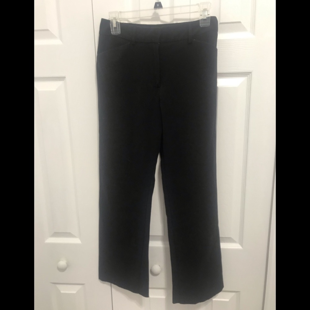 Black pants girls size 14 straight legs